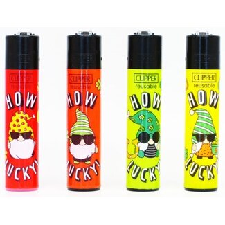 Clipper Set of 4 Clipper Lighters How Lucky