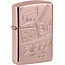 Aansteker Zippo Armor Case Script Collectable