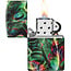 Zippo Lighter Zippo Psychedelic Swirl Glow in the Dark Green