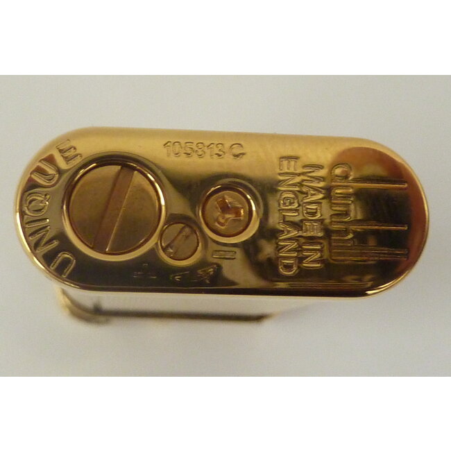 Lighter Dunhill Unique Barley Gold Plated