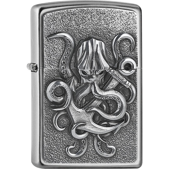 Zippo Aansteker Zippo Octopus Emblem