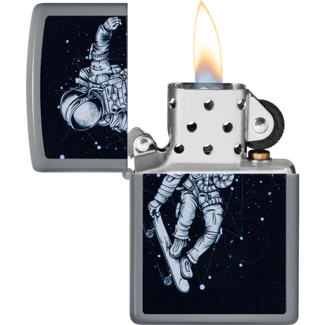 Aansteker Zippo Skateboarding Astronaut