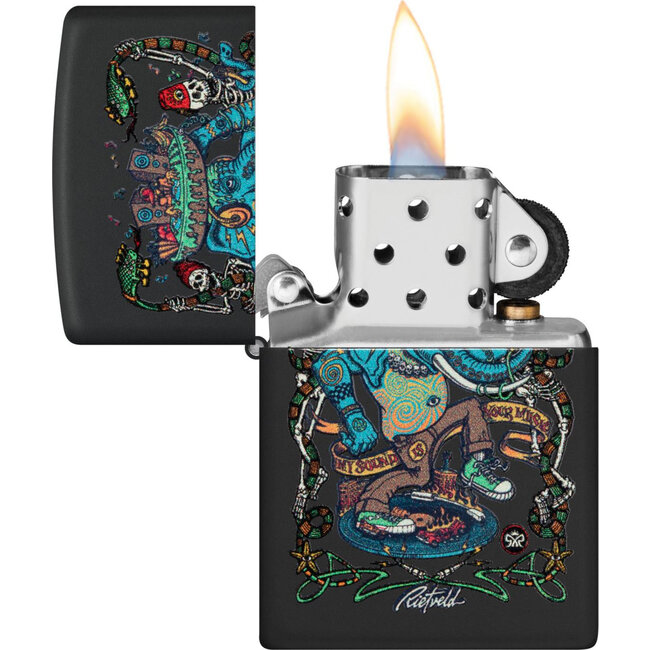 Aansteker Zippo Rick Rietveld Glow in the Dark