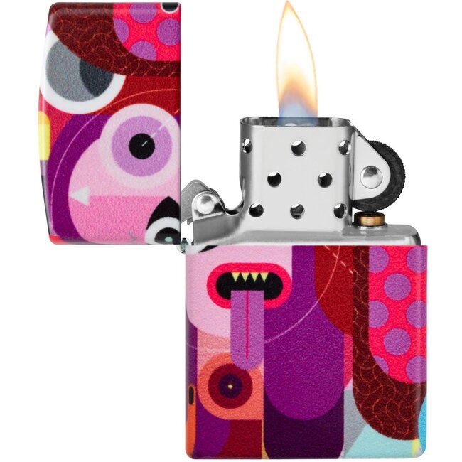 Lighter Zippo Abstract People