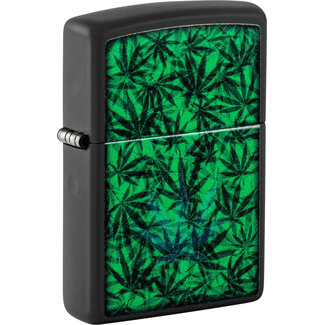 Zippo Lighter Zippo Cannabis Glow in the Dark