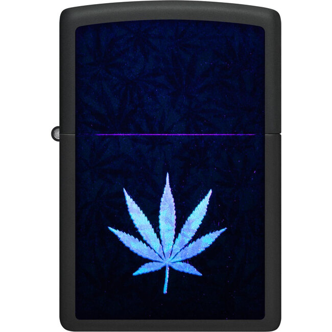 Aansteker Zippo Cannabis Glow in the Dark