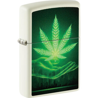Zippo Lighter Zippo Cannabis Glow in the Dark
