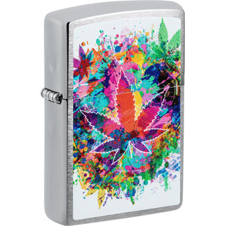Zippo Lighter Zippo Colourful Cannabis
