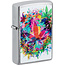 Lighter Zippo Colourful Cannabis