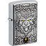 Lighter Zippo Wolf Skull Emblem