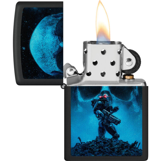 Aansteker Zippo Space Soldier Glow in the Dark