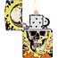 Lighter Zippo Skull Design Glow in the Dark