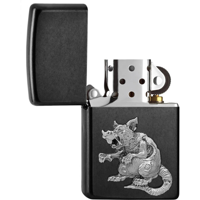 Aansteker Zippo Zombie Rat Emblem