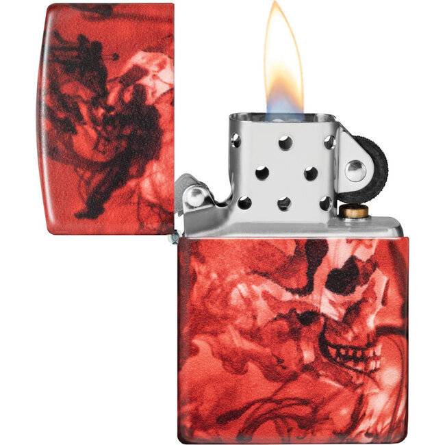 Lighter Zippo Spooky Skulls
