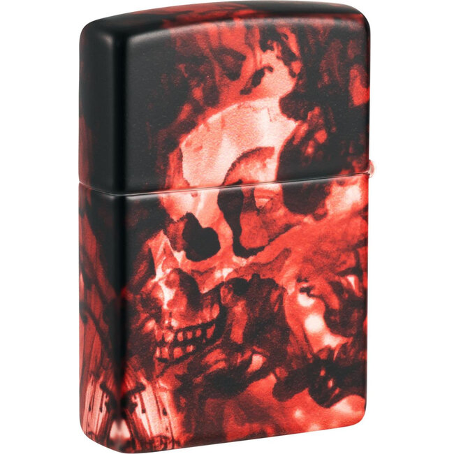 Lighter Zippo Spooky Skulls