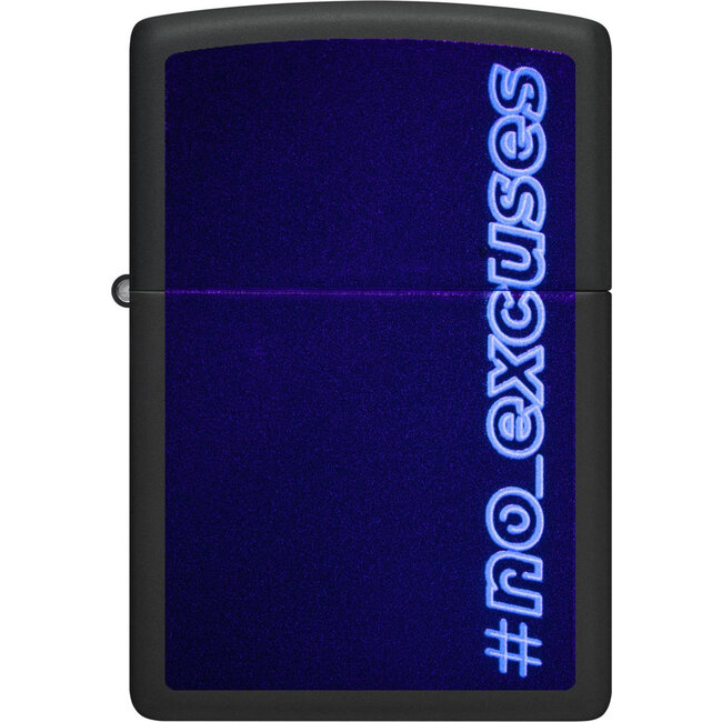 Lighter Zippo Glow in the Dark #no_excuses