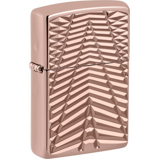 Zippo Lighter Zippo Armor Case Rose Gold Pattern