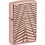 Lighter Zippo Armor Case Rose Gold Pattern