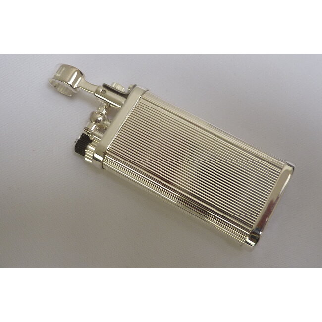 Lighter Dunhill Unique Barley Lines Silver Plated