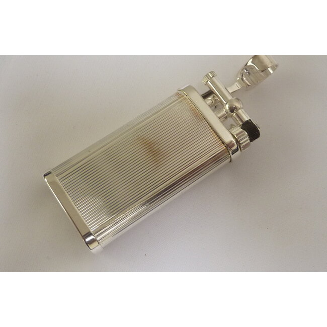 Lighter Dunhill Unique Barley Lines Silver Plated