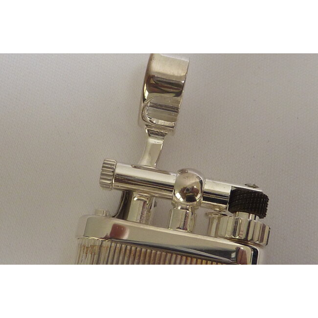 Lighter Dunhill Unique Barley Lines Silver Plated