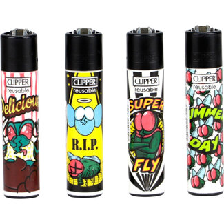 Clipper Set of 4 Clipper Lighters Insect World