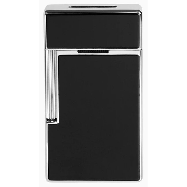 Aansteker S.T. Dupont Big D Black Lacquer/Chrome
