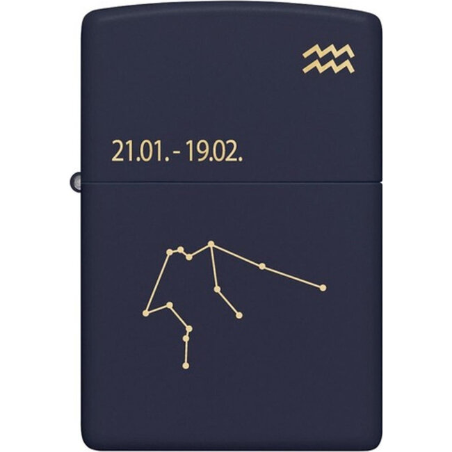 Zippo Aansteker Zippo Zodiac Aquarius