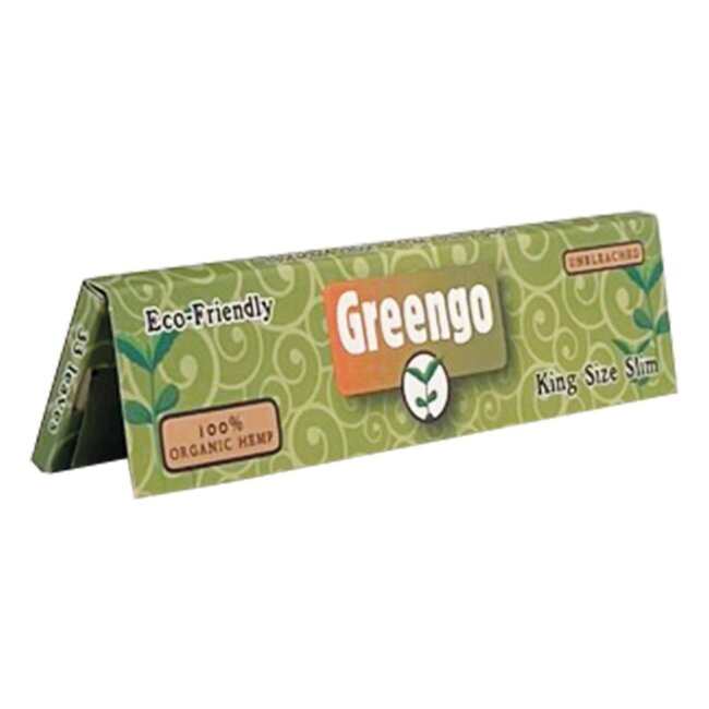 Greengo Hemp Kingsize Slim Vloei Box