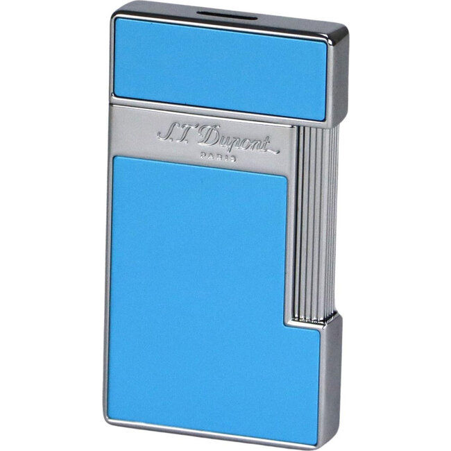 S.T. Dupont Lighter S.T. Dupont Slimmy Blue Lacquer Chrome