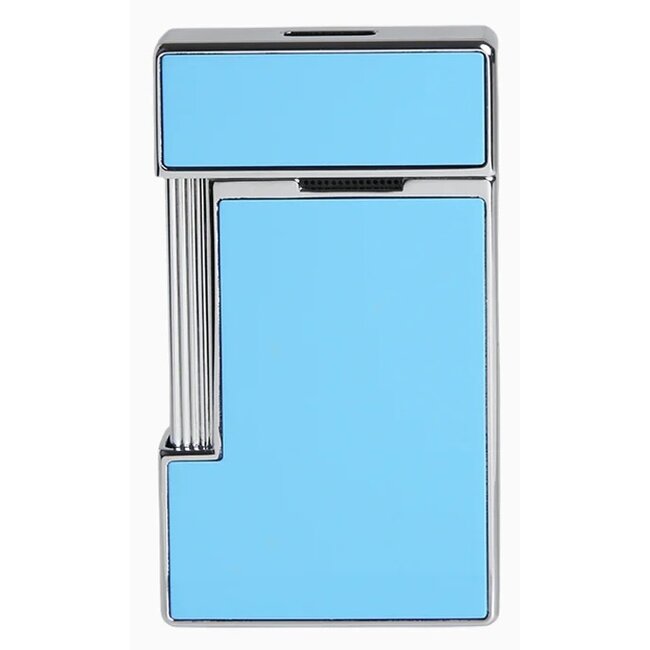 Aansteker S.T. Dupont Slimmy Blue Lacquer Chrome