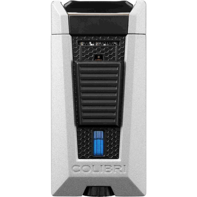 Aansteker Colibri Stealth II Triple Silver Black