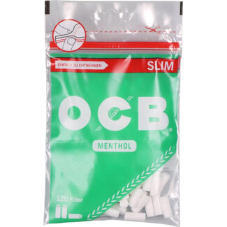 OCB OCB Slim Filters Menthol 6 mm. Bag