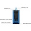 Lighter Colibri Stealth II Triple Blue Black