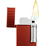 Lighter Colibri Julius II Red Chrome