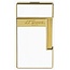 S.T. Dupont Lighter S.T. Dupont Slimmy White Lacquer Gold