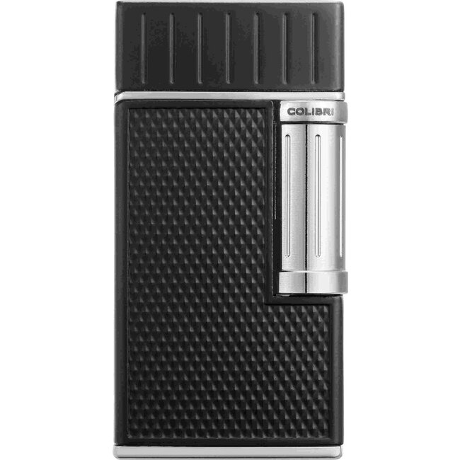 Lighter Colibri Julius II Black Chrome