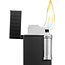 Lighter Colibri Julius II Black Chrome