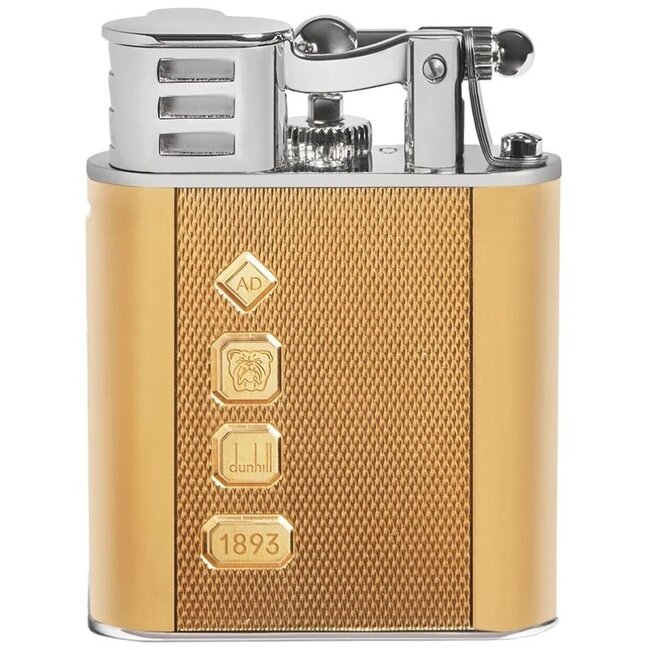 Lighter Dunhill Unique Turbo Hallmark Barley Gold