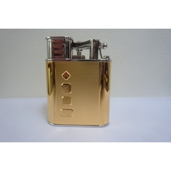 Lighter Dunhill Unique Turbo Hallmark Barley Gold