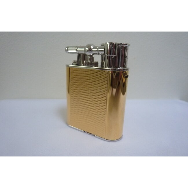 Lighter Dunhill Unique Turbo Hallmark Barley Gold