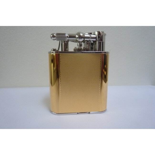 Lighter Dunhill Unique Turbo Hallmark Barley Gold