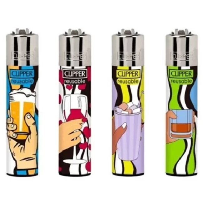 Clipper Set of 4 Clipper Lighters Choose your Team