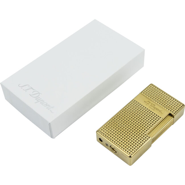 Lighter S.T. Dupont Big D Gold Diamond Head