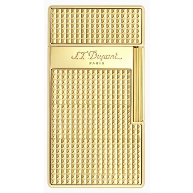 Lighter S.T. Dupont Big D Gold Diamond Head
