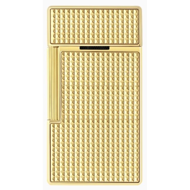 Lighter S.T. Dupont Big D Gold Diamond Head