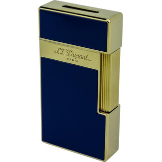 S.T. Dupont Aansteker S.T. Dupont Big D Blue Lacquer/Gold