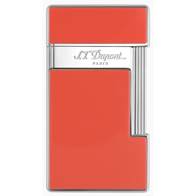 Lighter S.T. Dupont Slimmy Corail Lacquer Chrome
