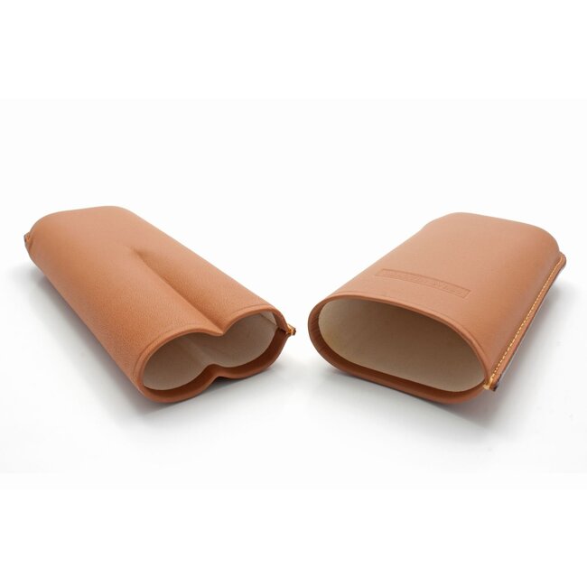 Martin Wess Cigar Case Smooth Natural 2 Robustos