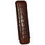 Martin Wess Cigar Case Croco Brown Leather 2 Churchills